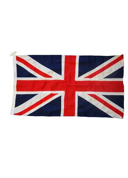 1 1/4 yard Sewn Union Jack Flag (white toggles)