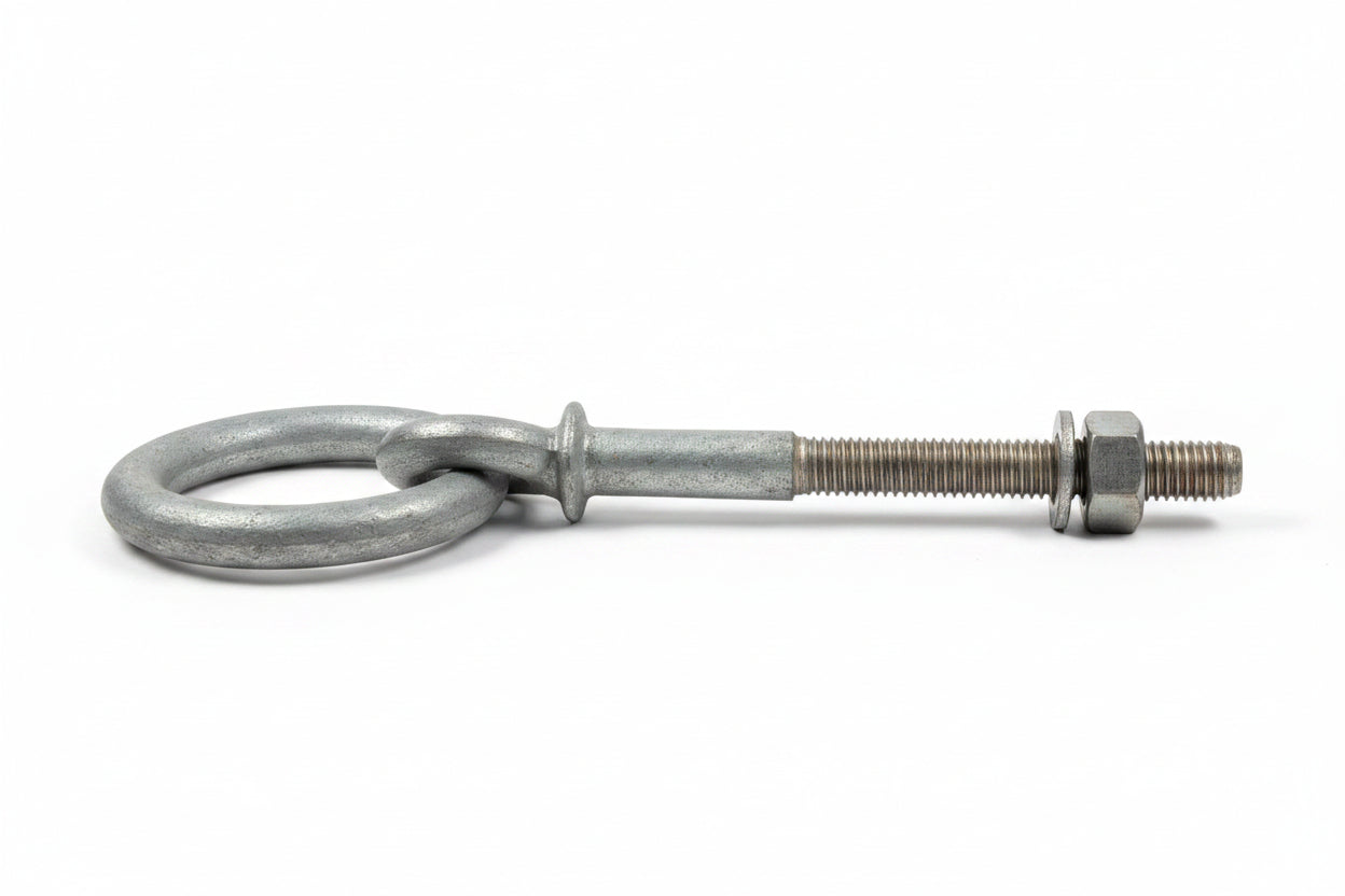 Galvanised Collared Ring Eye Bolt