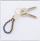 Arthur Beale Golden Globe Race Rope Keyring (Gold hardware)