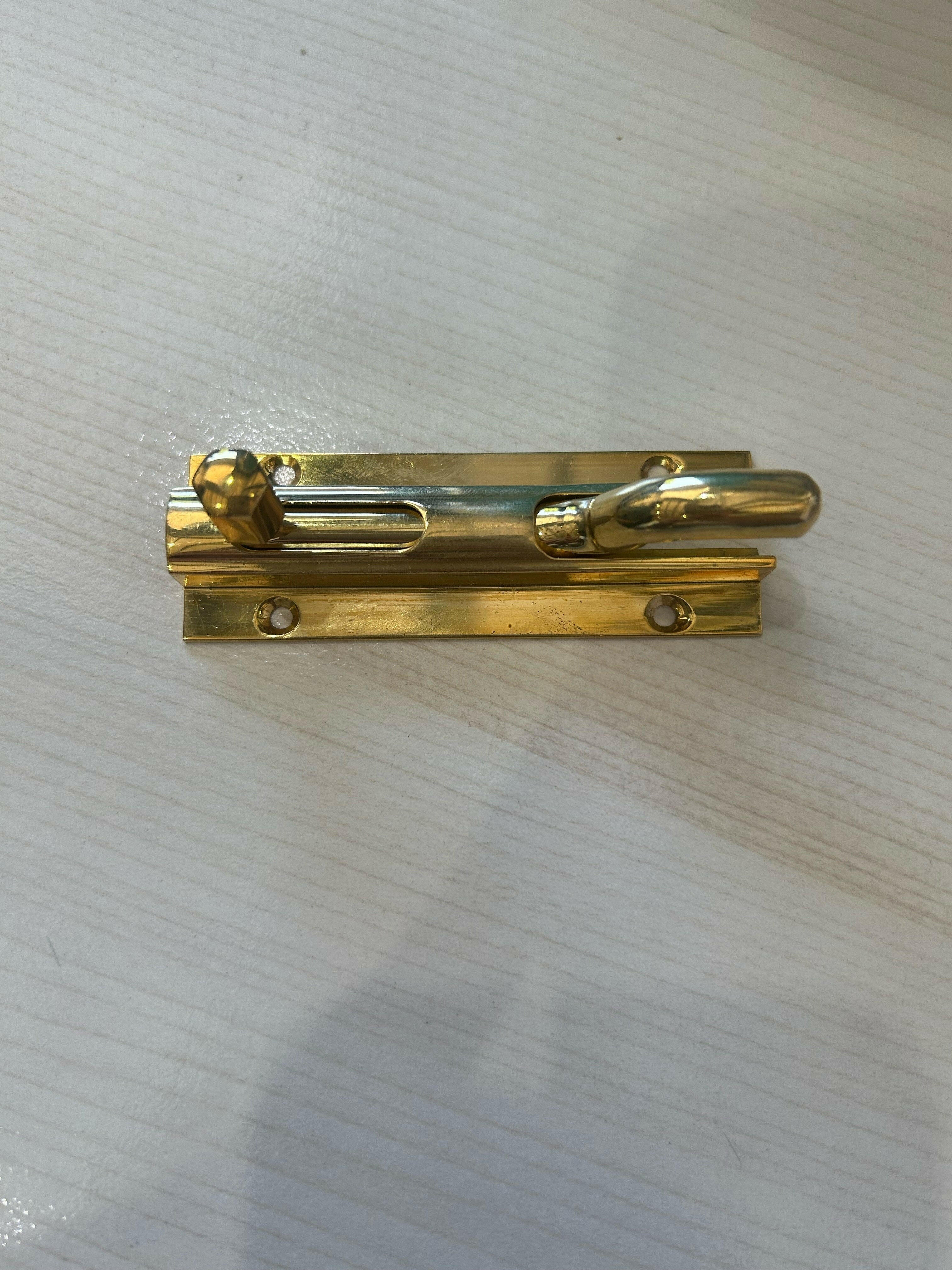 Davey Barrel Bolt Necked Brass 3" without bracket.