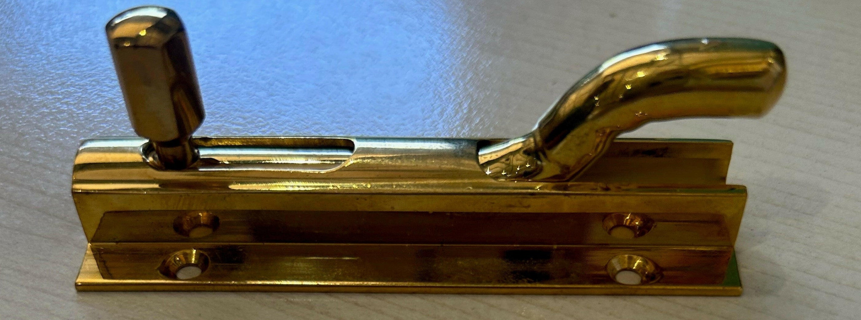 Davey Barrel Bolt Necked Brass 3" without bracket.