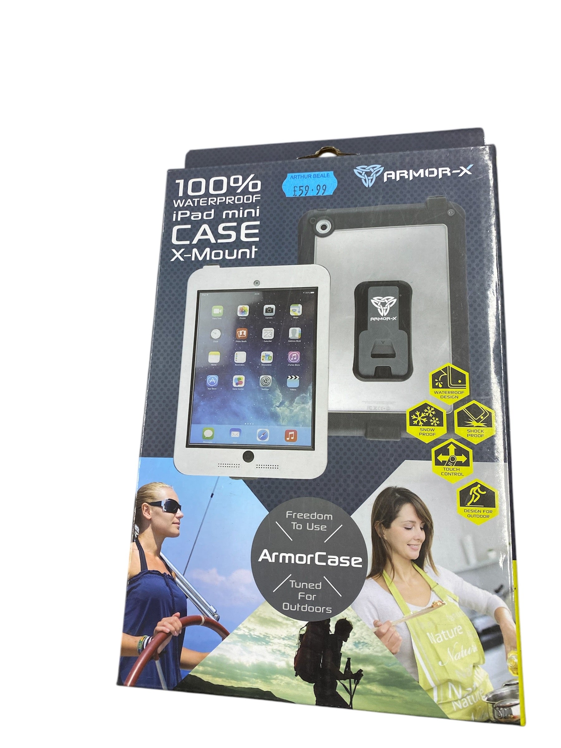 Armor-X Waterproof Protective White (iPad mini 1,2,3)