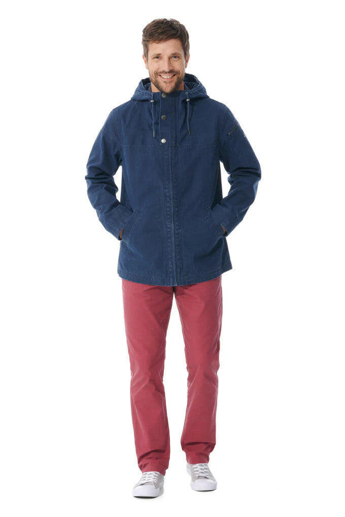 Mousqueton Baden Print Jacket Marine Small (Imperfect)