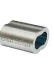 Nicopress Zinc Plated Copper Oval Sleeve for 5/32 Inch, 4mm (Pack of 10).