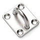 Stainless Steel Rectangle Eye Plate