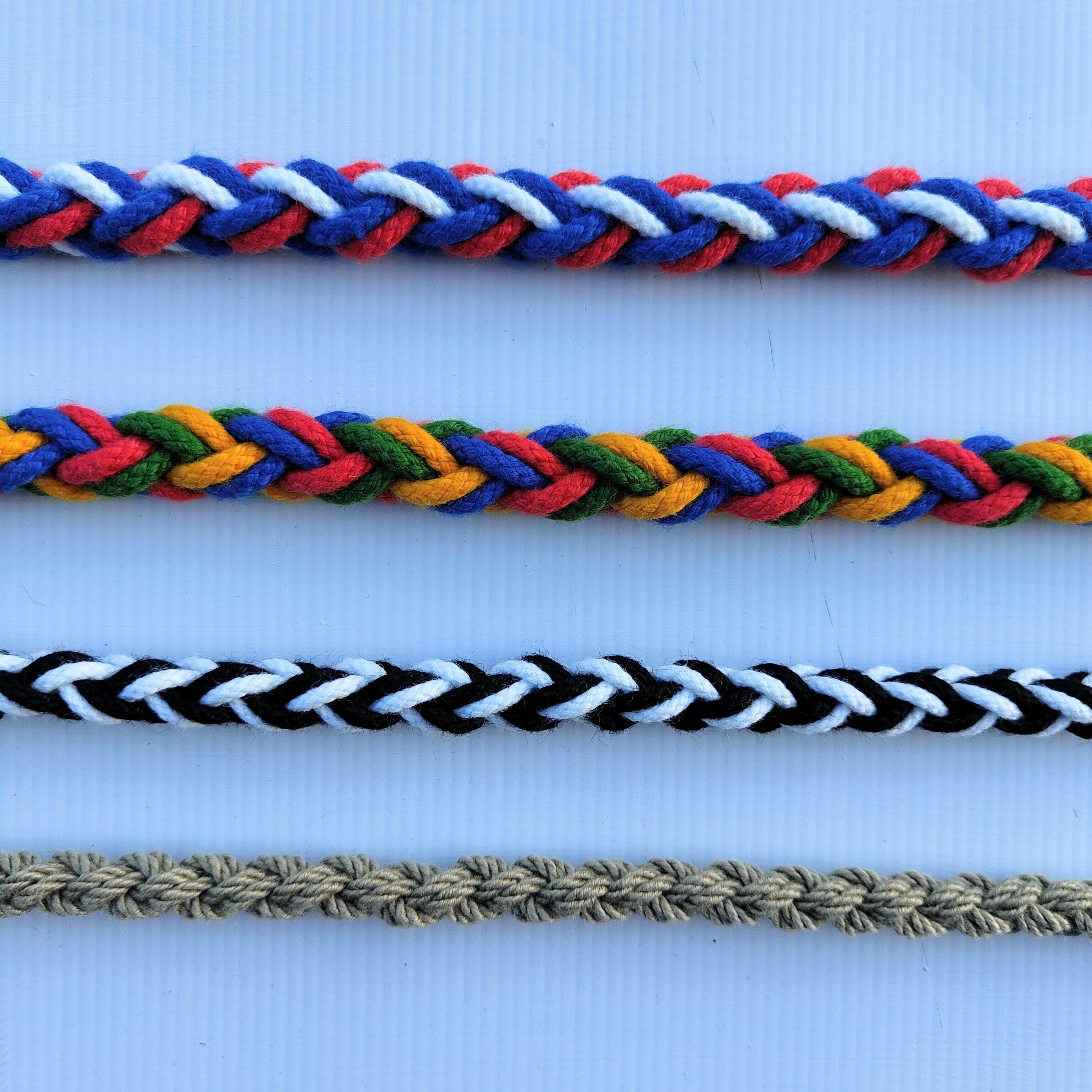 Arthur Beale Plaited Dog Leads.