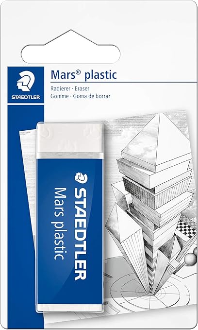 White STAEDTLER ‎Mars Eraser x1