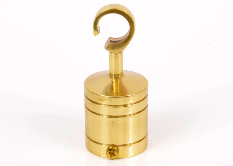 Brass Rope Hook End - 28mm.