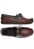 Sebago Mens Schooner Waxed Boat Shoe.
