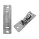 Stainless steel floor bracket with spring