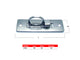 Stainless steel floor bracket with spring