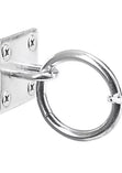 Stainless Steel Square Eye Plate With Ring