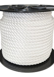 Three Strand Polyester White 16mm 100m Reel