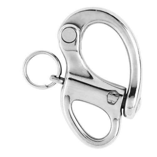 Wichard Snap Shackle Fixed Eye 50mm.