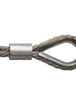 Aluminium Ferrule for Galvanised Steel Wire Rope