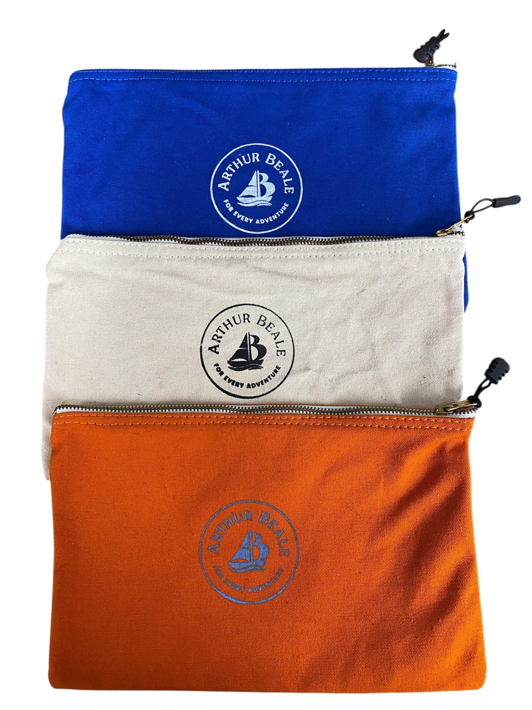 Arthur Beale Zipper Bag - Pack of Three