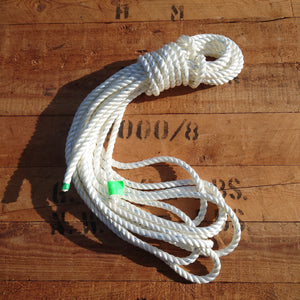 You added <b><u>10mm Polyester 3 Strand White with Fleck 10m length</u></b> to your cart.