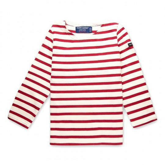 Saint James Minquiers Moderne Childrens Breton Top - Arthur Beale