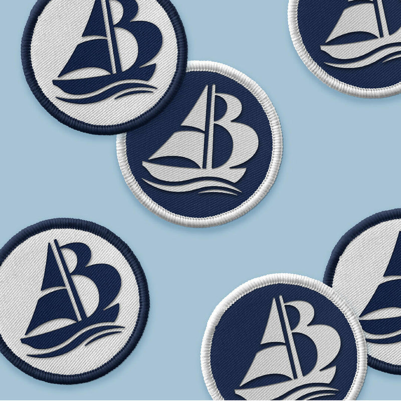 Arthur Beale Navy Edge Badge