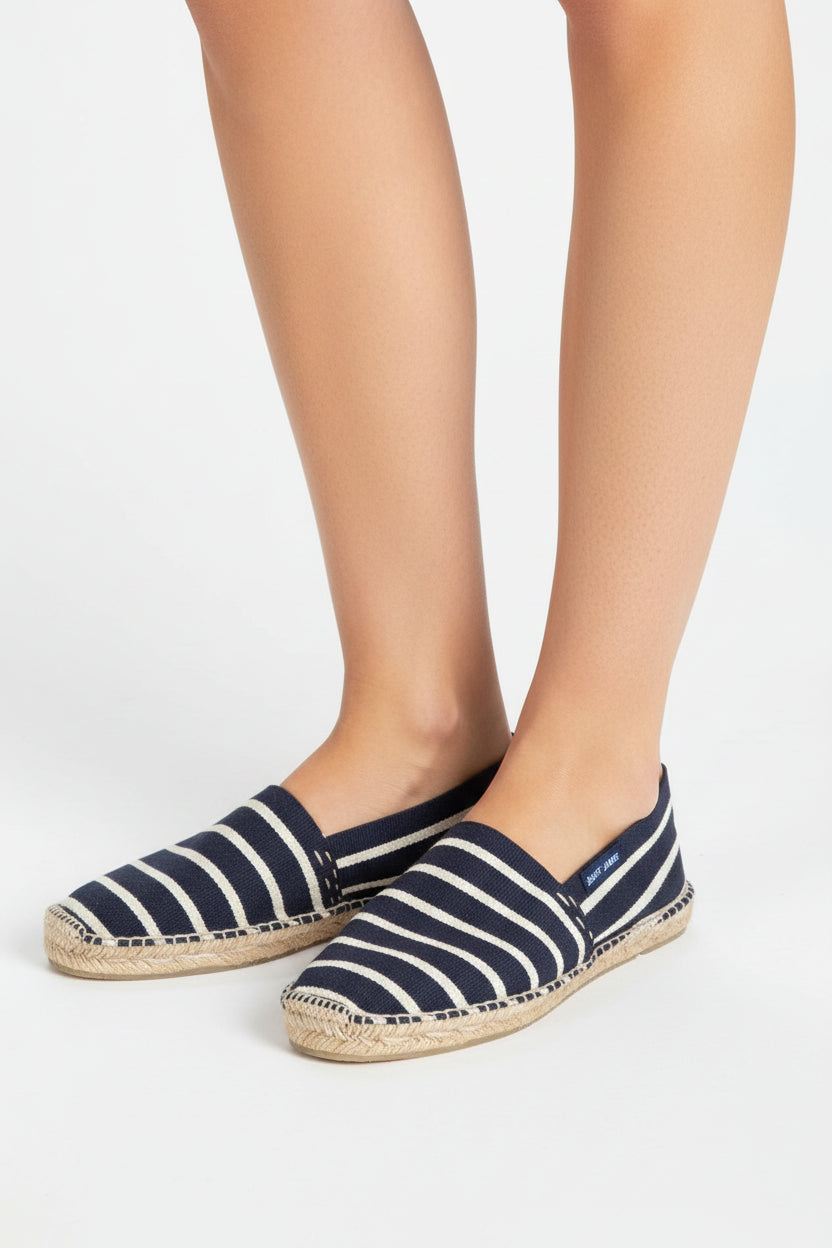 Saint James Striped espadrillles Womens.