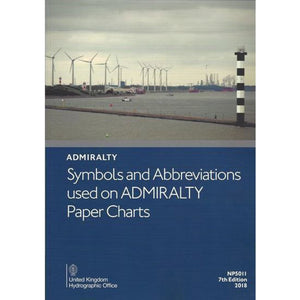 You added <b><u>Admiralty Symbols and Abbreviations Used on Admiralty Paper Charts - NP5011</u></b> to your cart.
