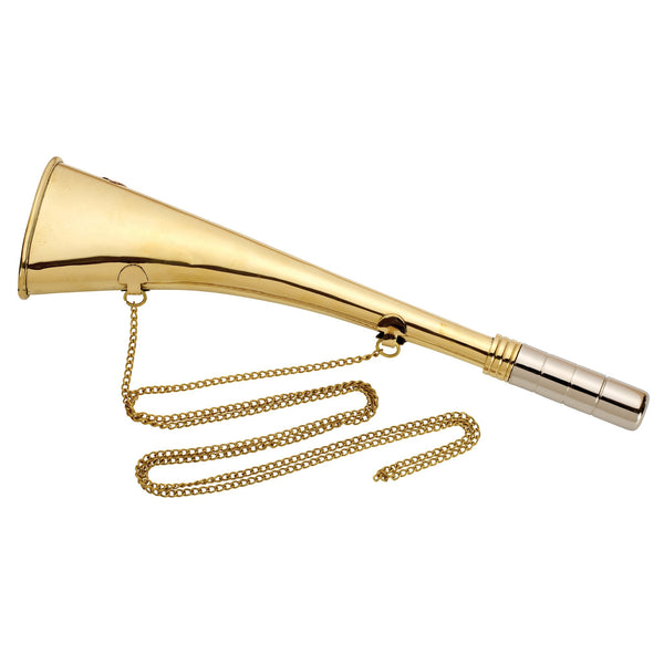 Brass Mouth Horn & Chain - Arthur Beale