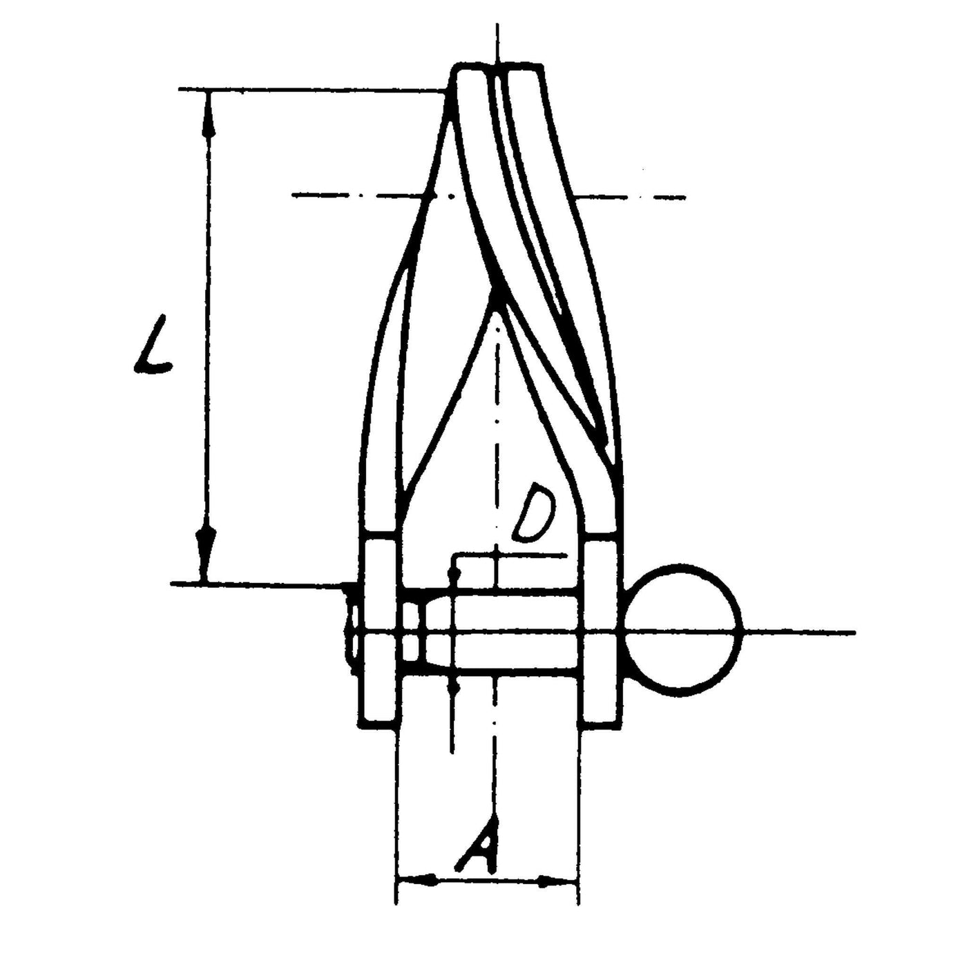 Blue Wave 6 mm x 36 mm Twisted Shackle - Arthur Beale