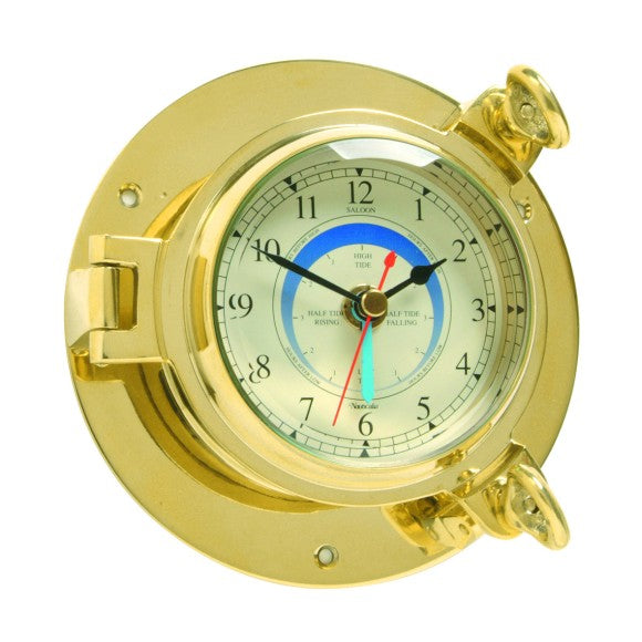 Brass Saloon Tide Clock