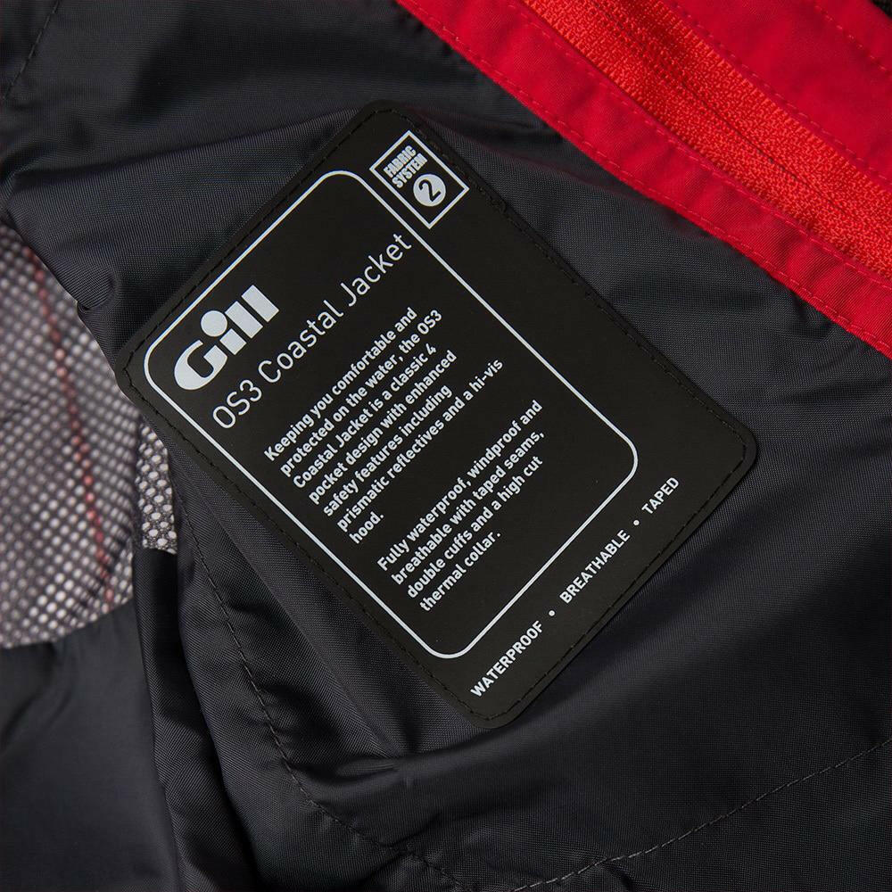 Gill OS3 Coastal Jacket  - Junior - Arthur Beale