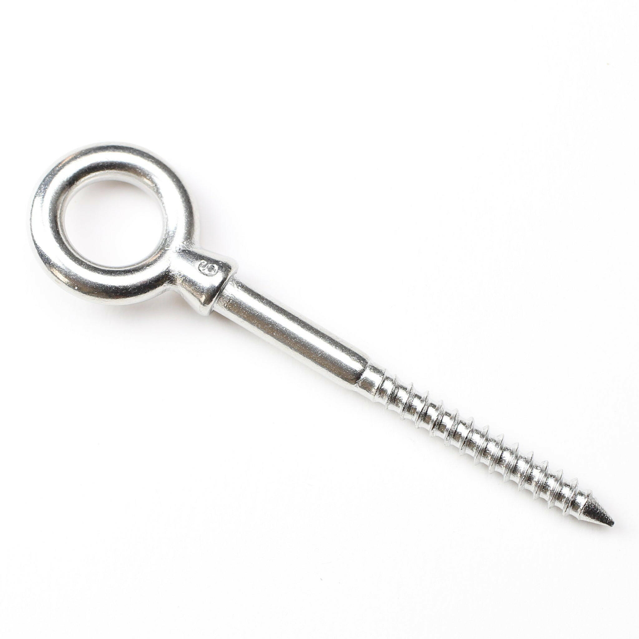 Woodscrew Eyebolt - Stainless Steel.