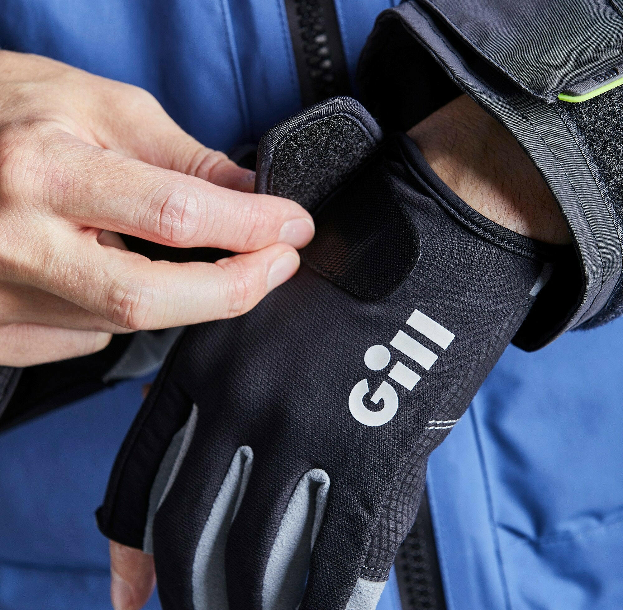 Gill Deckhand Glove - Black - Long Fingered 7053.