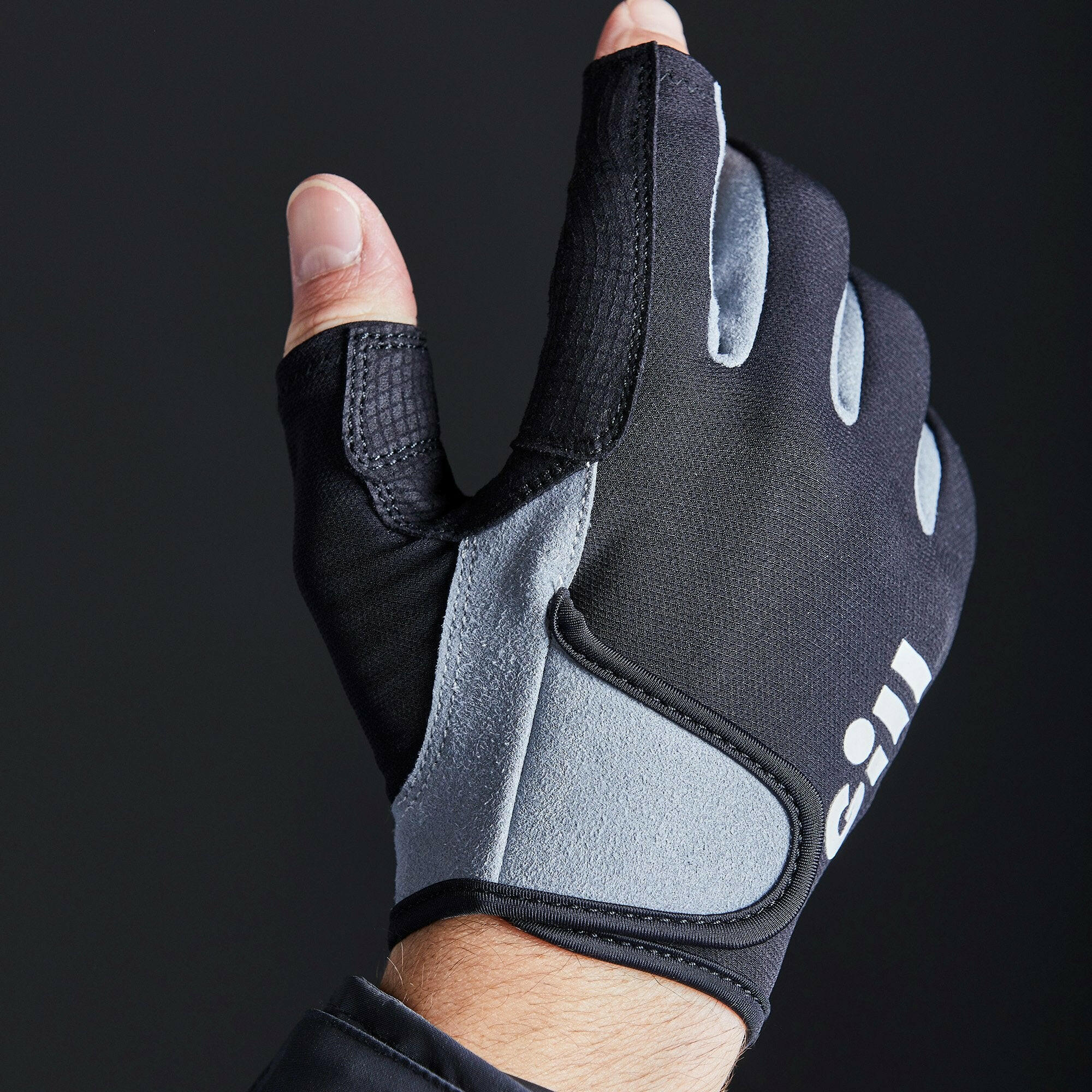 Gill Deckhand Glove - Black - Long Fingered 7053.