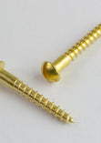 Slotted Brass Wood Screws - Arthur Beale