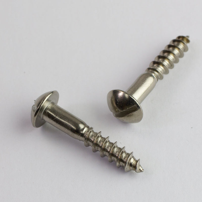Stainless Steel Wood Screw - Slotted - Arthur Beale