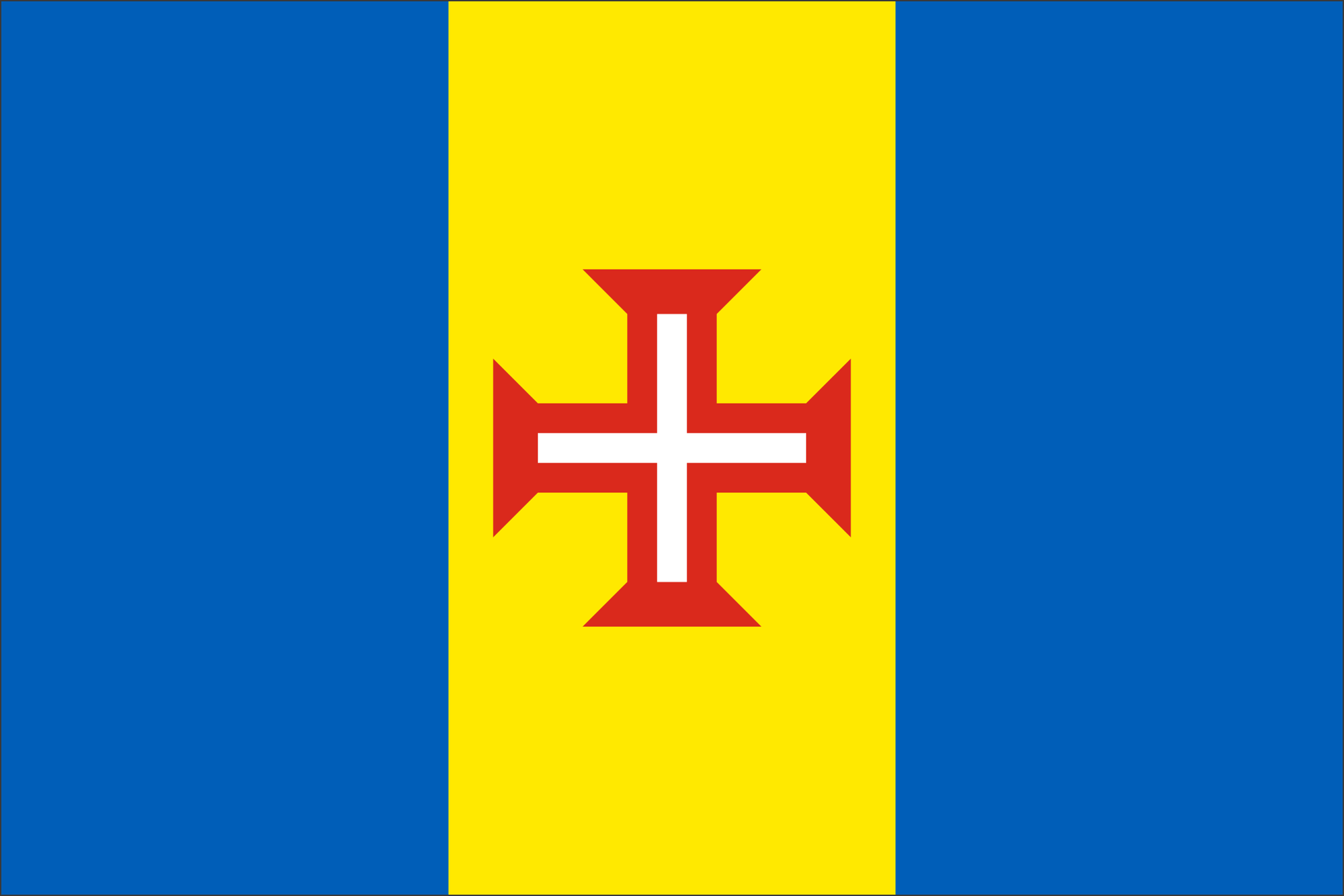 Courtesy Flag - Madeira - Arthur Beale