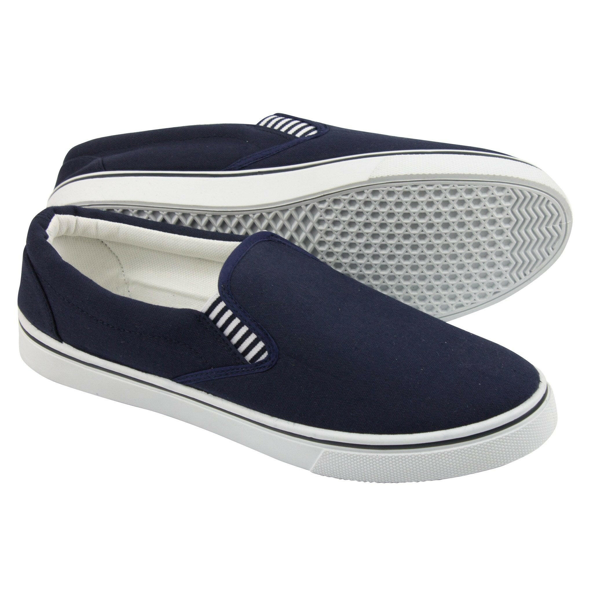 Yachtmaster Slip-on Canvas Deck Shoe - Arthur Beale