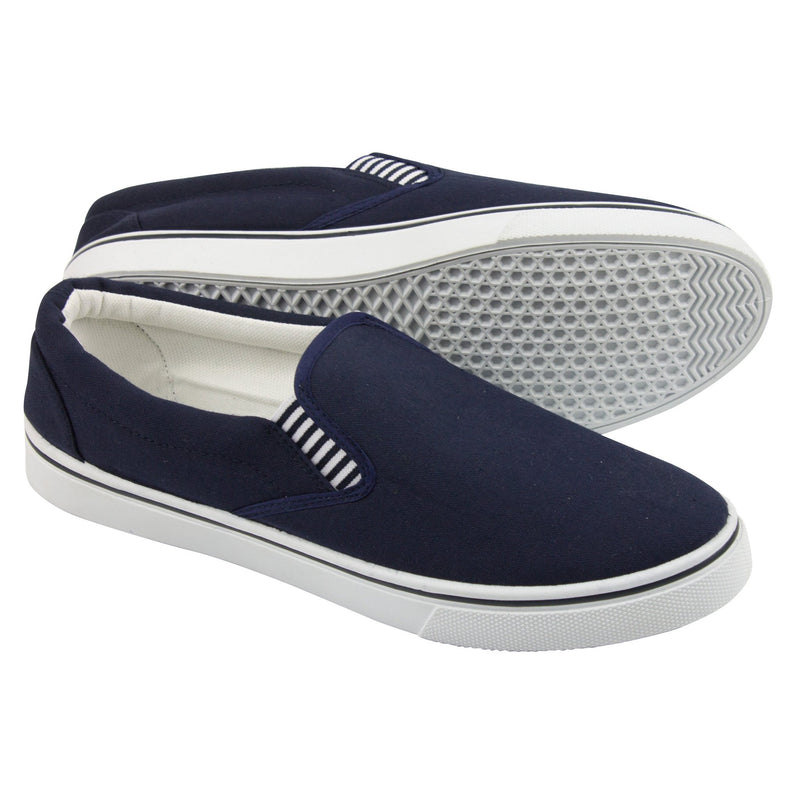 Yachtmaster Slip-on Canvas Deck Shoe