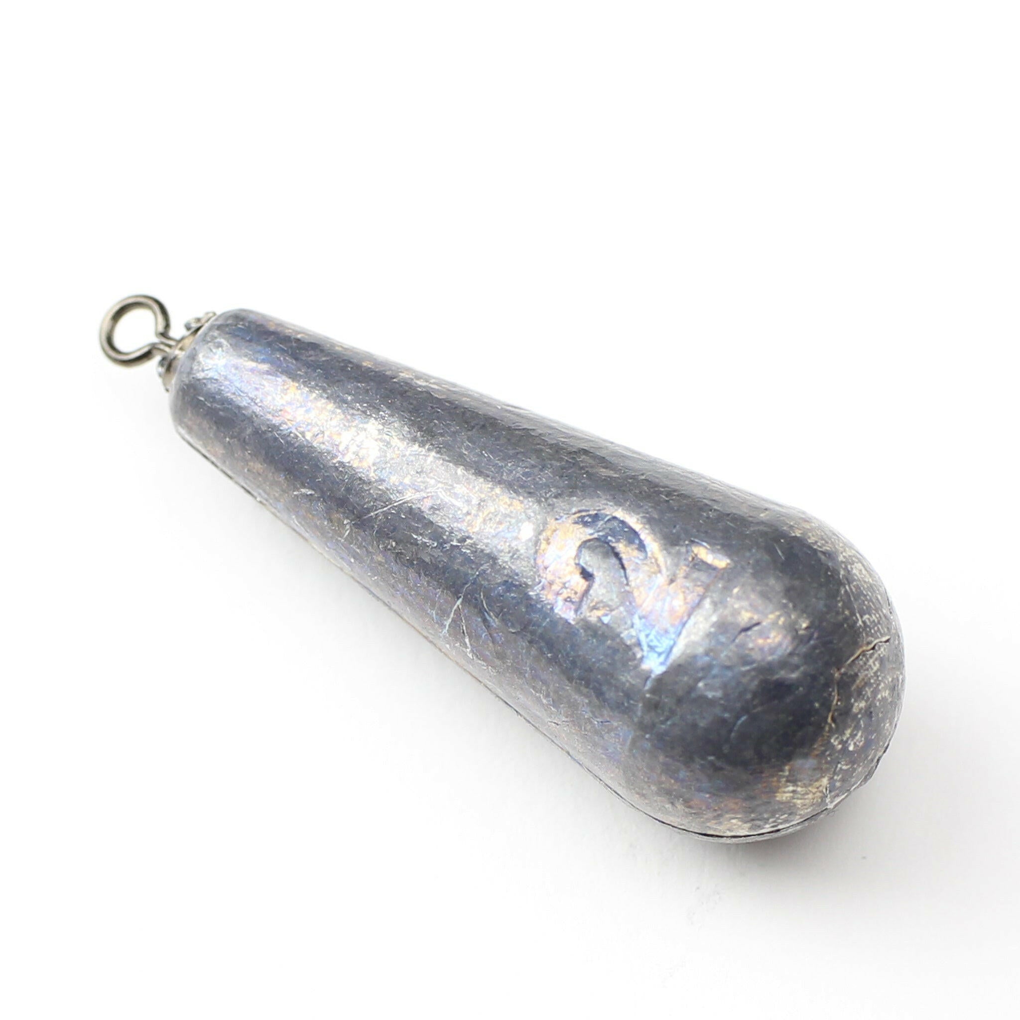 Swivel Bomb Lead fishing weight.