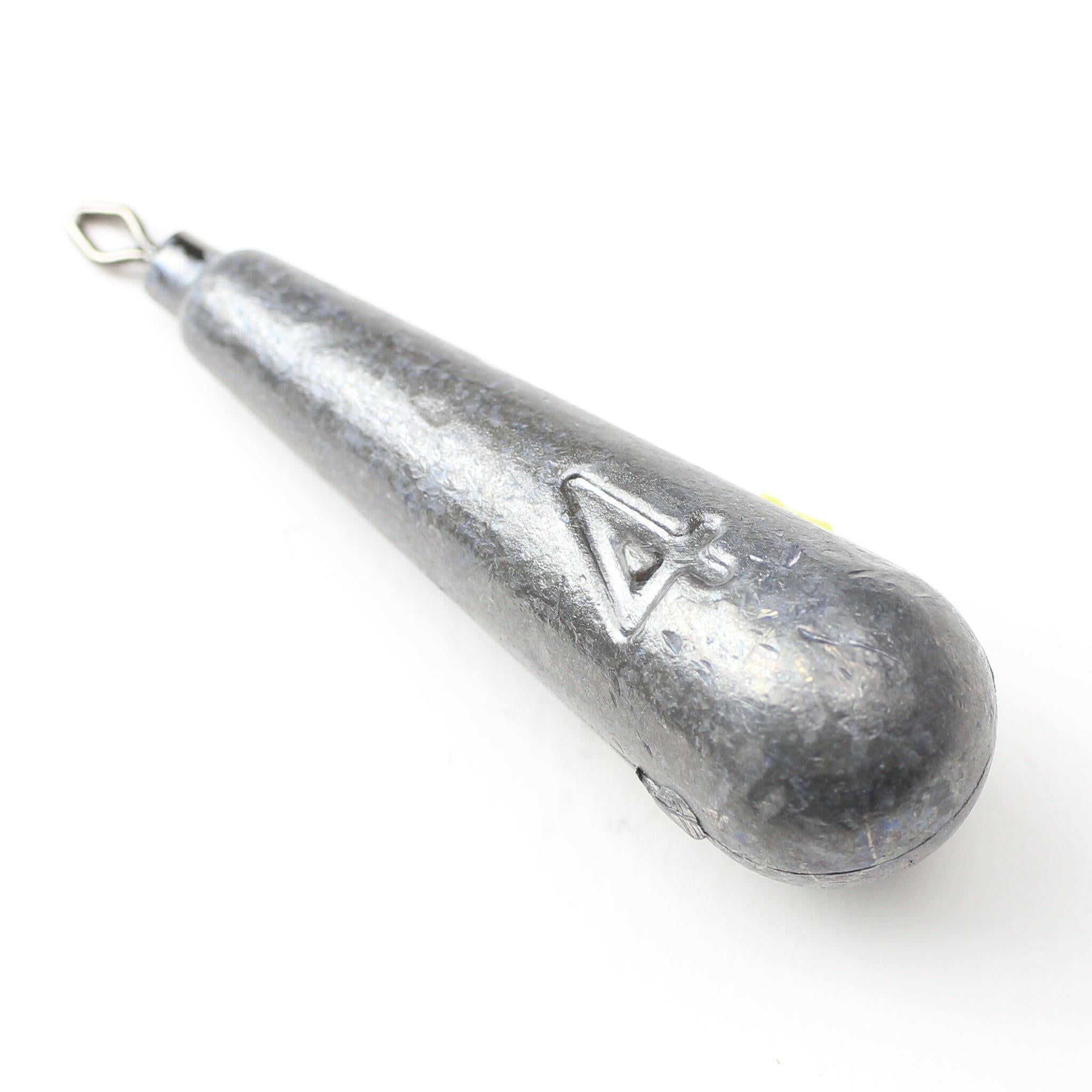 Swivel Bomb Lead fishing weight.