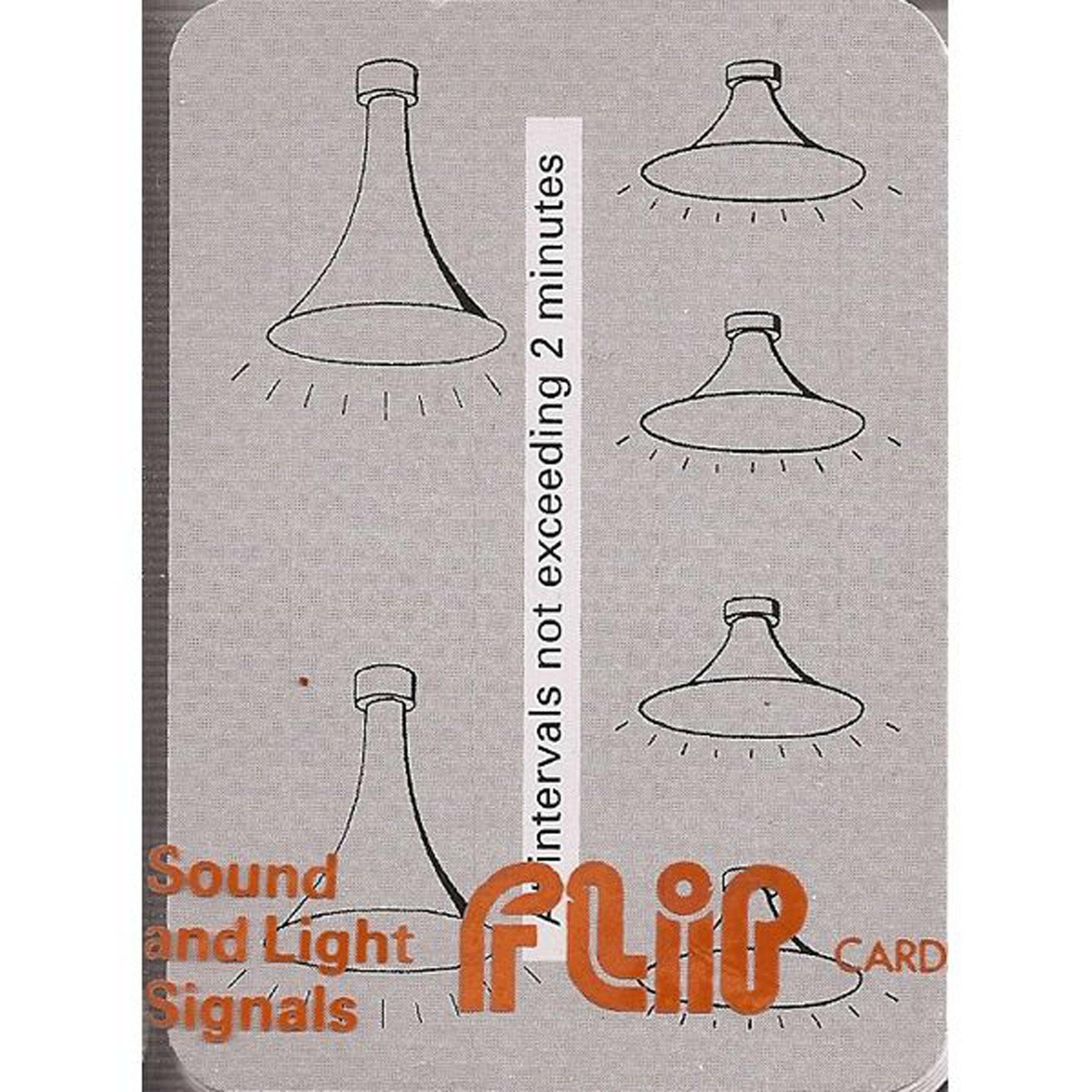 Flip Cards - Sound and Light Signals.