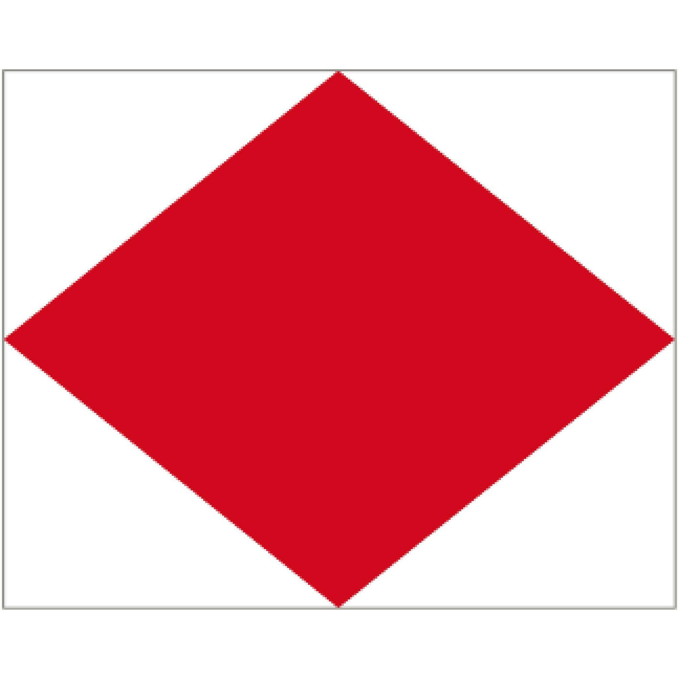 Code Flag Letter F - Foxtrot - Arthur Beale