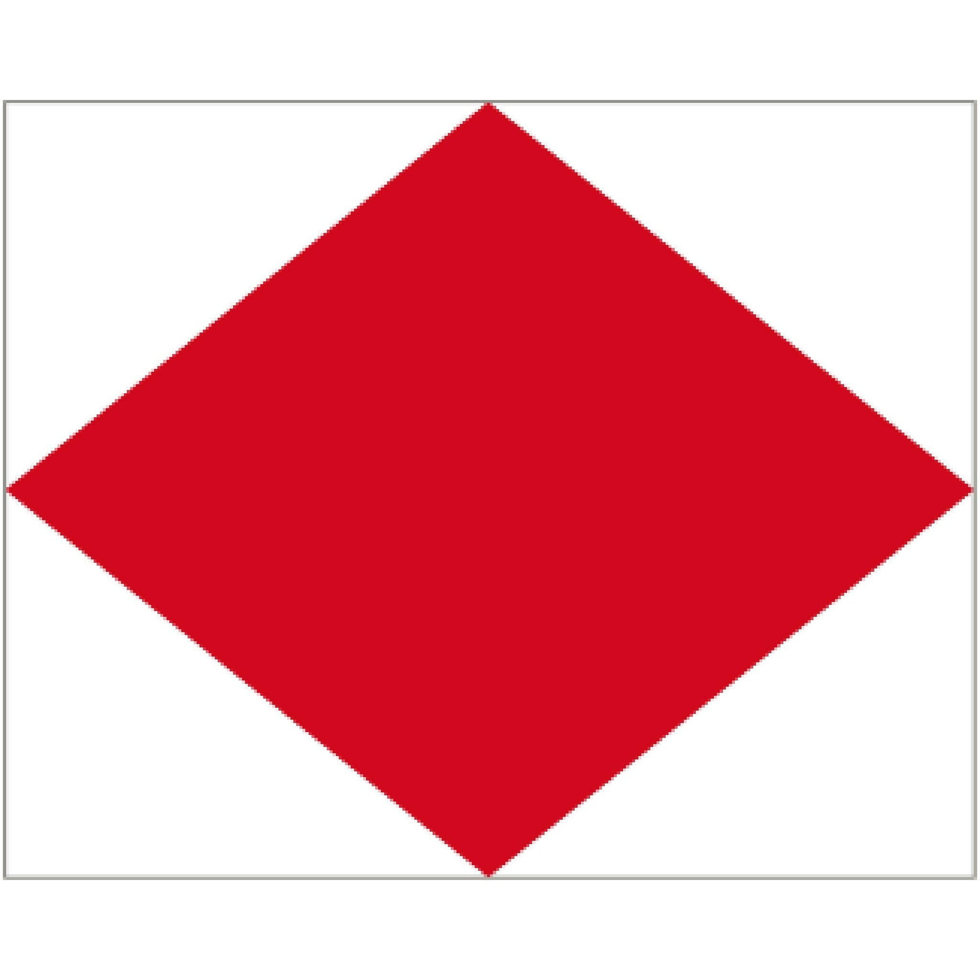 Code Flag Letter F - Foxtrot - Arthur Beale