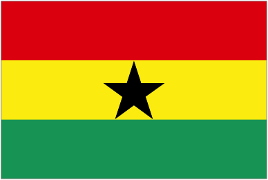 GHANA FLAG.