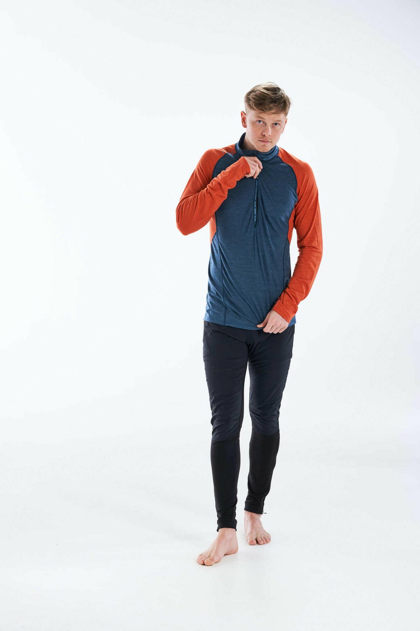 Devold Running Zip Neck Mens.