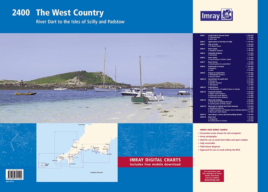 Imray Folio 2400 West Country Chart Atlas - Arthur Beale