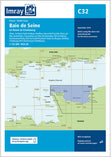 Imray Chart C32 Baie de Seine Scale 1: 155 000 WGS84.
