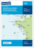 Imray Chart C39 Lorient to Le Croisic Scale 1:80 000 WGS84.