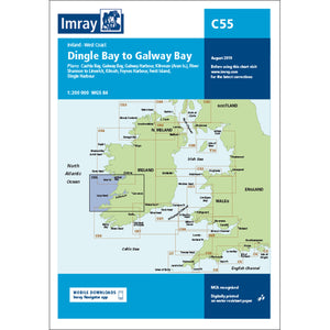 You added <b><u>Imray Chart C55 Dingle Bay to Galway Bay Scale 1:200 000 (March 2021)</u></b> to your cart.
