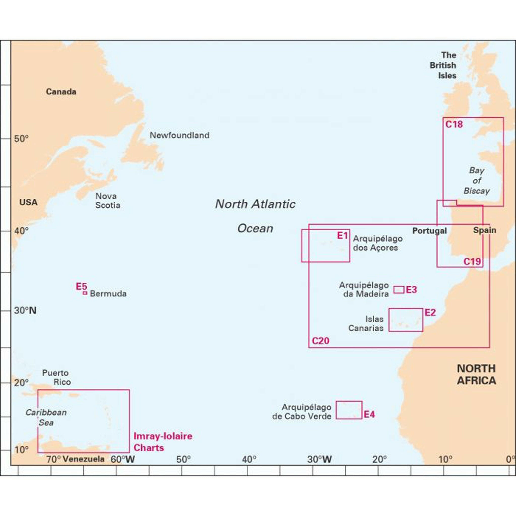 Imray Chart E3 Madeira Scale 1: 170 000 WGS84.