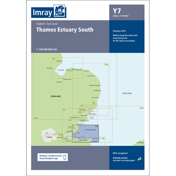 Imray Y7 Thames Estuary South